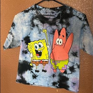 Tie dye SpongeBob shirt